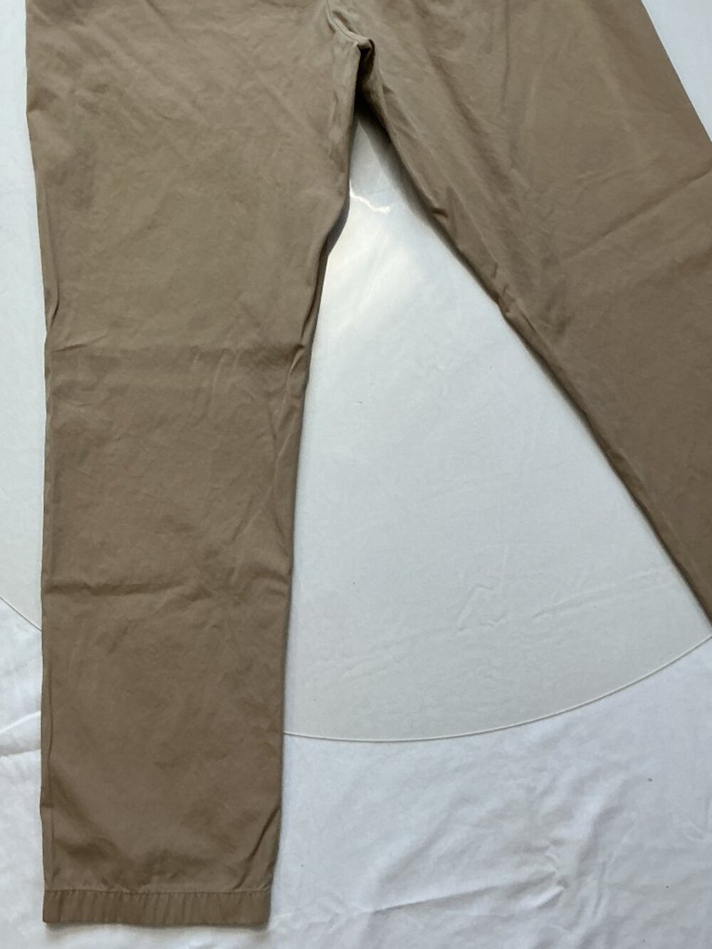 J.Crew Classic Fit 100% Cotton Chino Pants Khaki Tan Men’s 34x32 Straight Leg - Picture 9 of 14